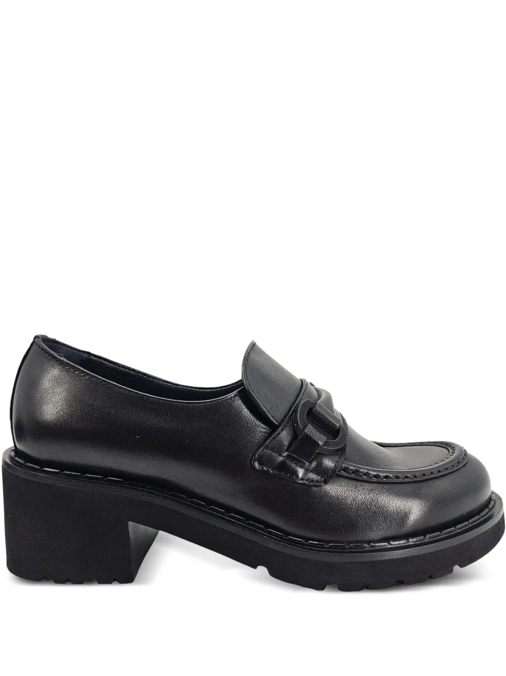 Madison.Maison buckle-detail loafers Black