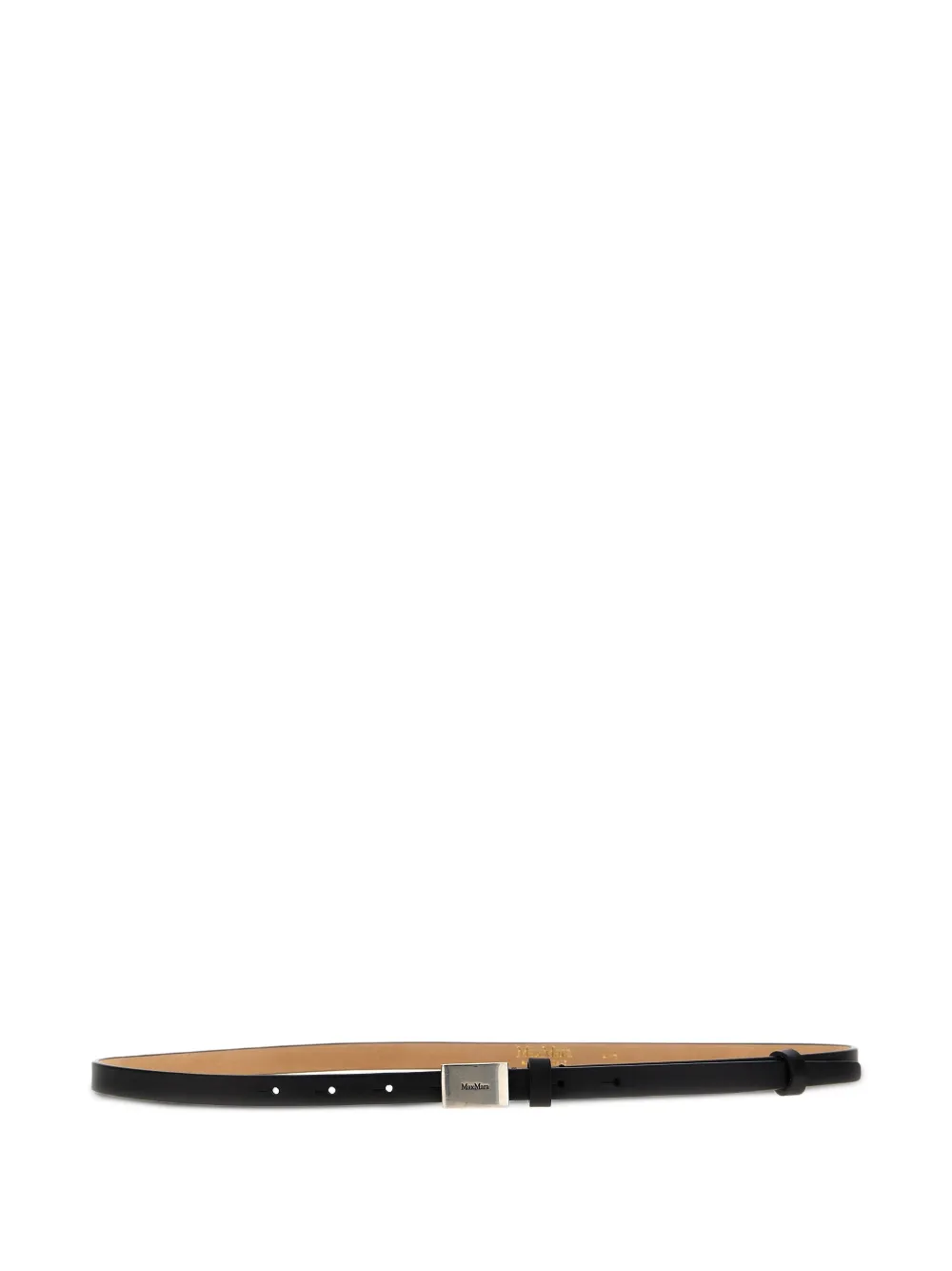 plate leather belt