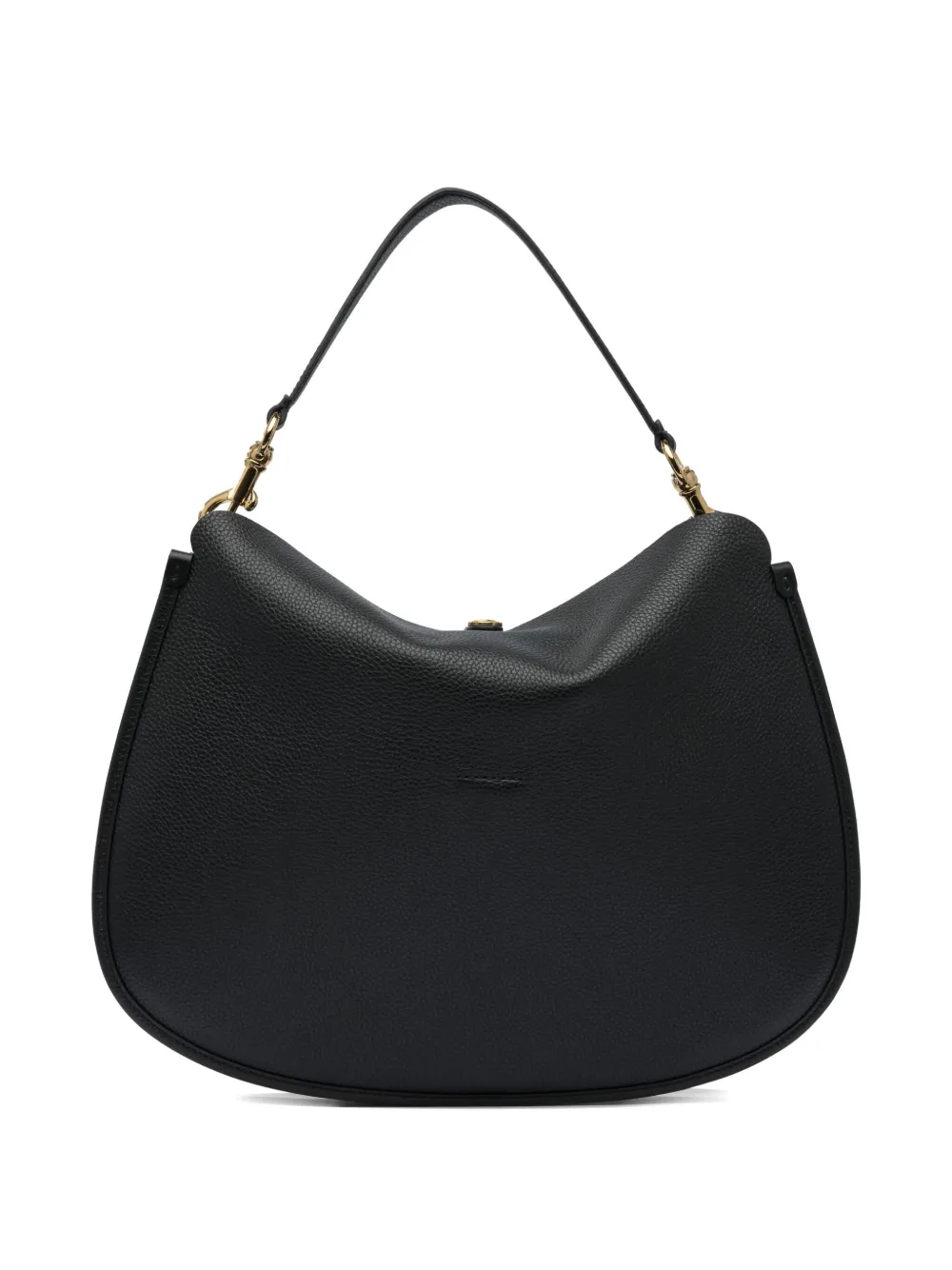 ETRO buckle-fastening leather shoulder bag Zwart