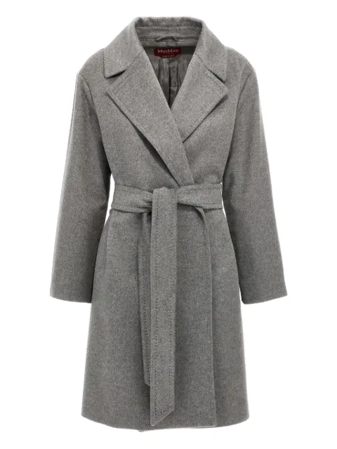 Max Mara belted cashmere coat