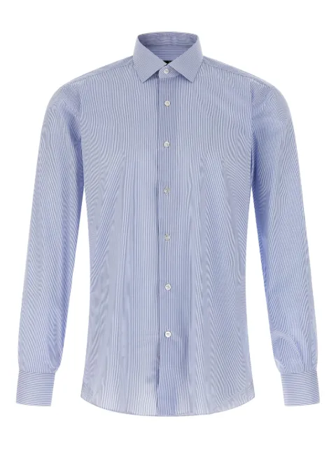 Barba camisa con rayas estampadas