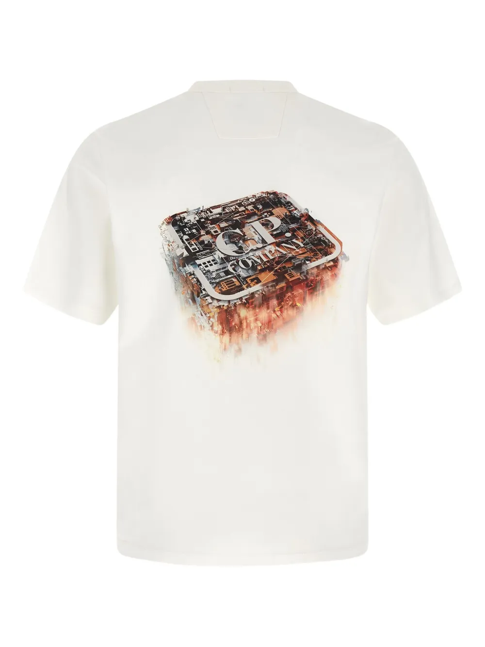 C.P. Company double-sided print T-shirt Wit