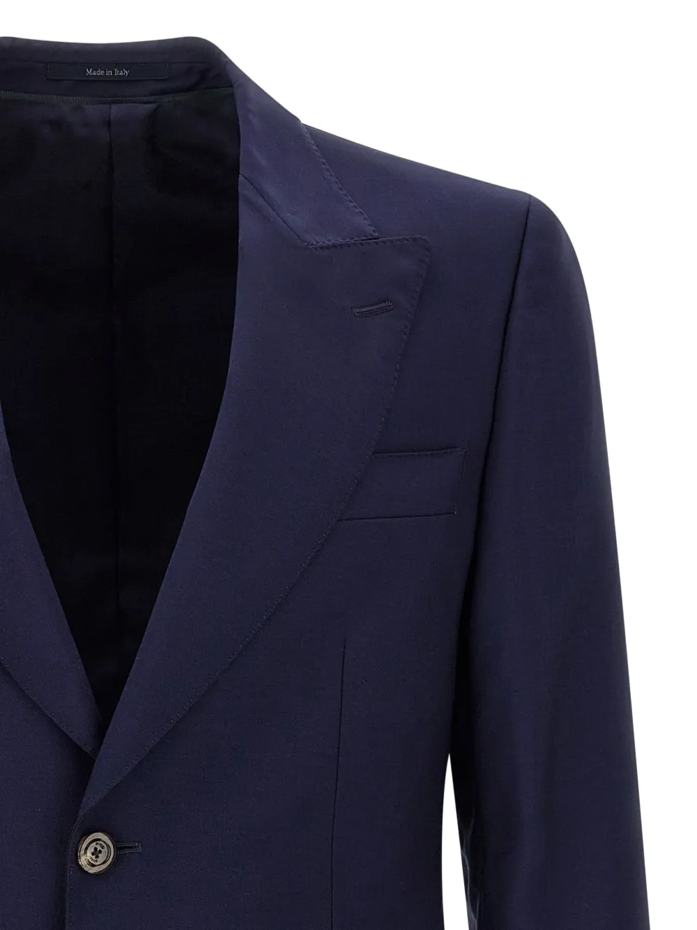 Gucci peak-lapel blazer Blauw