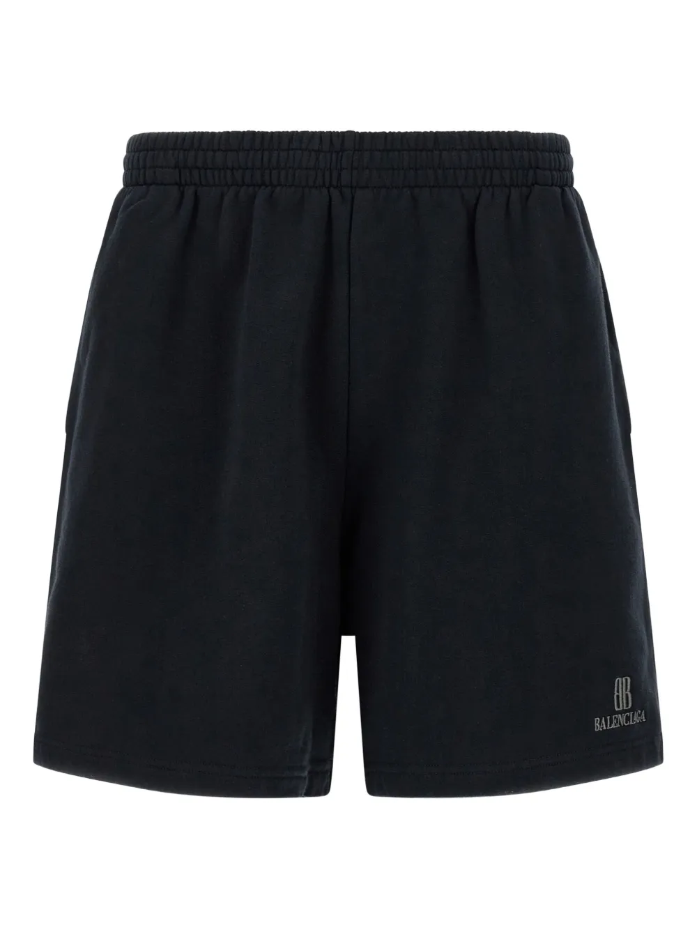 Nano BB in faded black dry fleece shorts