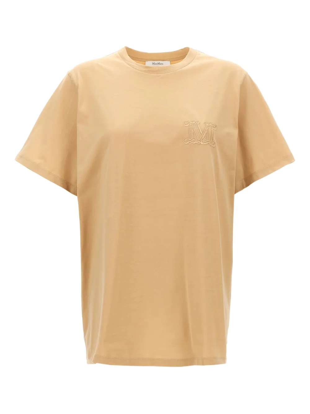 logo-embroidered crew-neck T-shirt