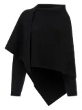 Alberta Ferretti shawl-collar cardigan - Black