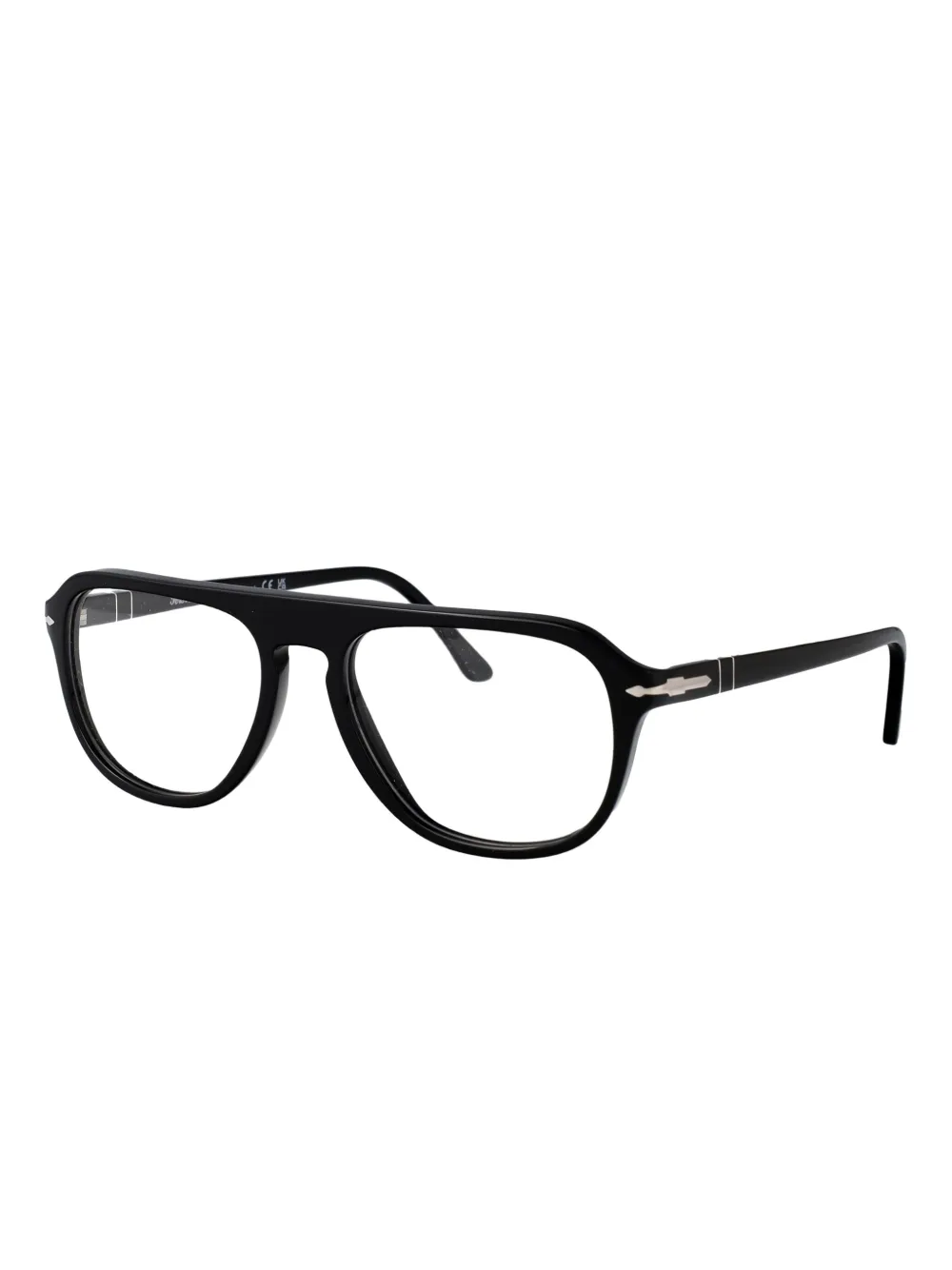 Persol rectangle-frame glasses Zwart