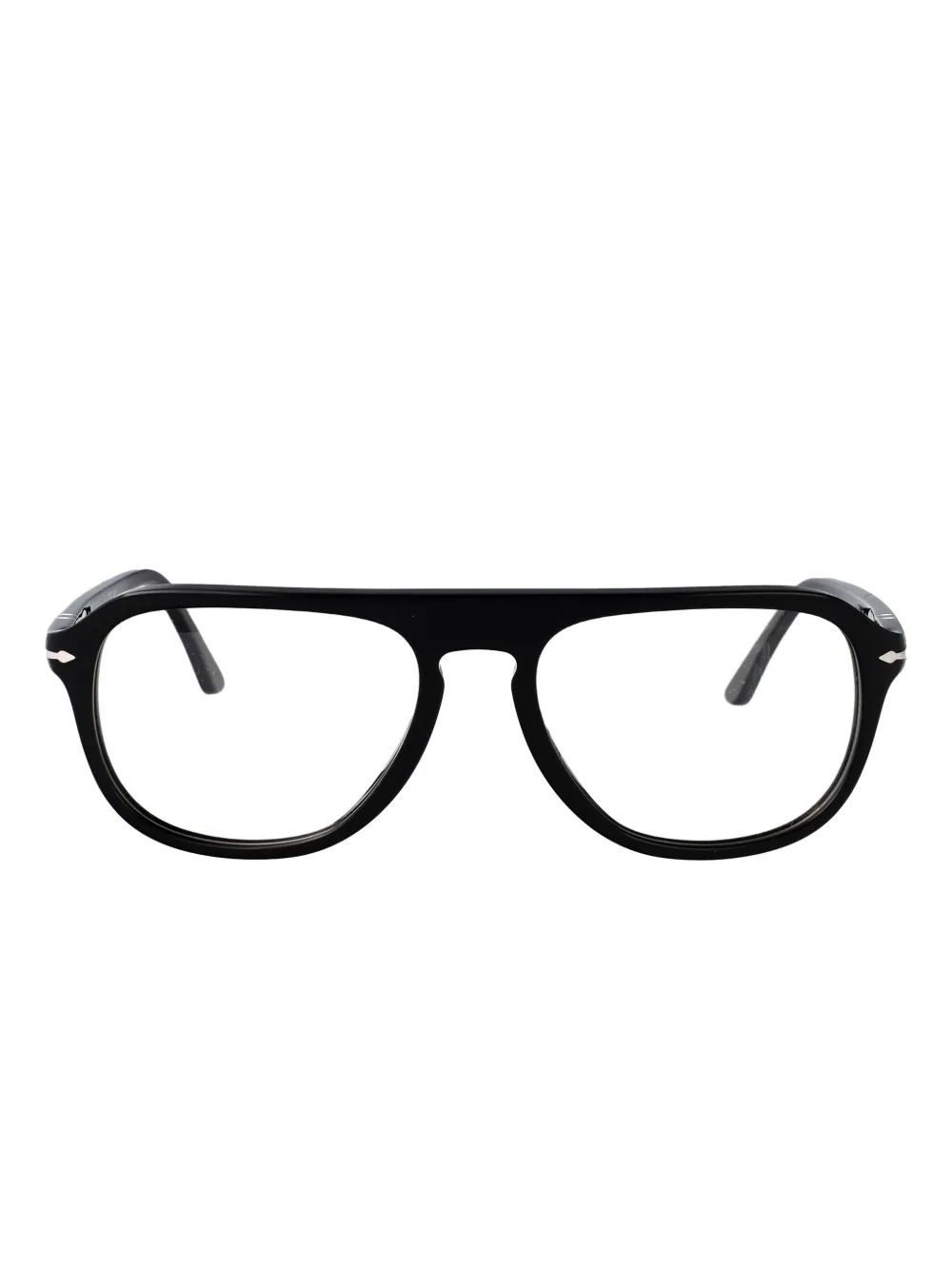 Persol rectangle-frame glasses Zwart