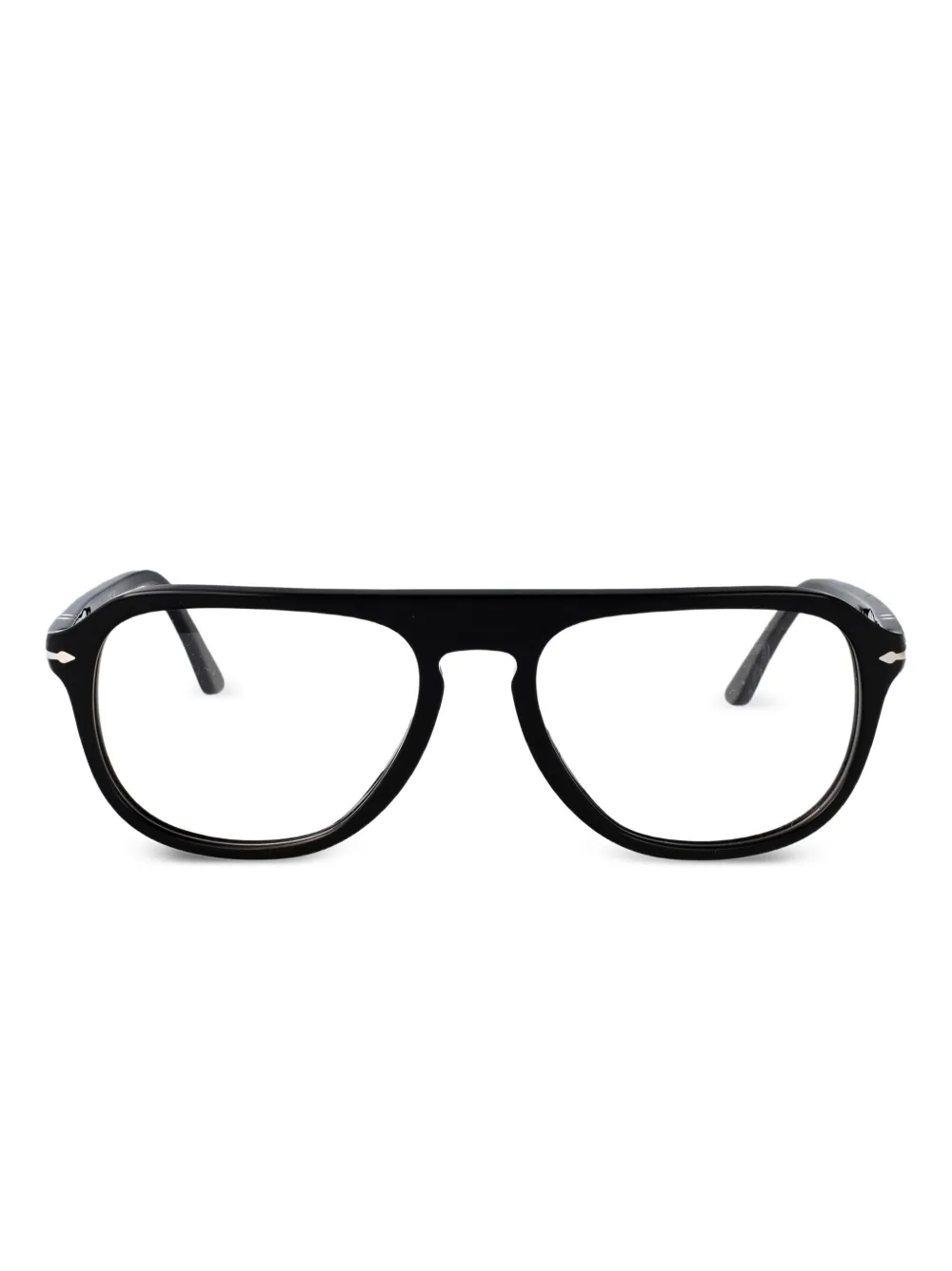 Persol rectangle-frame glasses Zwart