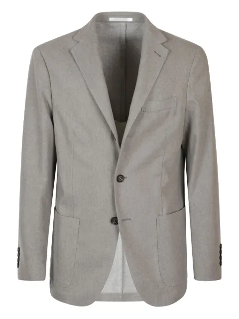 Eleventy buttoned cashmere-wool jacket