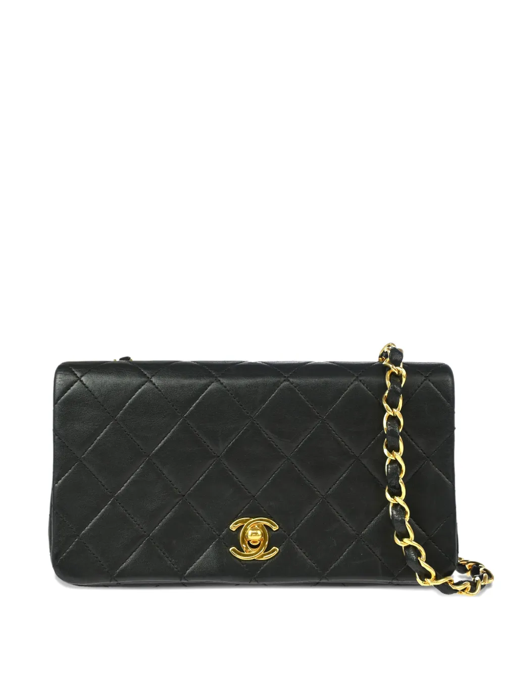 CHANEL Pre-Owned 1990s キルティング ショルダーバッグ - ブラック CHANEL Pre-Owned 1990s キルティング ショルダーバッグ - ブラック
