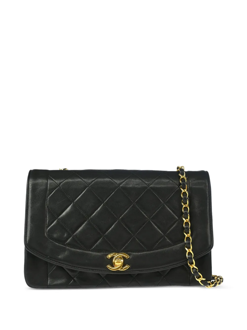 CHANEL Pre-Owned شنطة كتف 'ديانا' متوسطة 1997 | أسود | Image 1