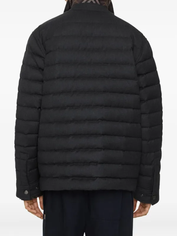 Burberry two-way zip-closure Padded Jacket | Black | FARFETCH