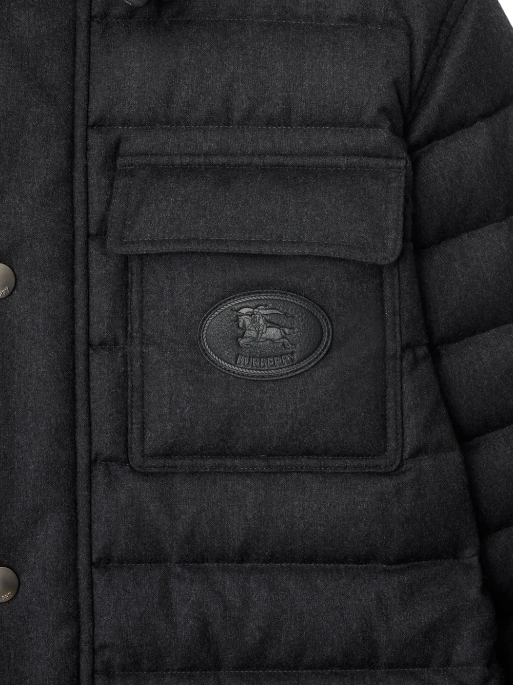 Burberry two-way zip-closure Padded Jacket | Black | FARFETCH