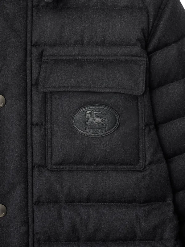 Burberry two-way zip-closure Padded Jacket | Black | FARFETCH