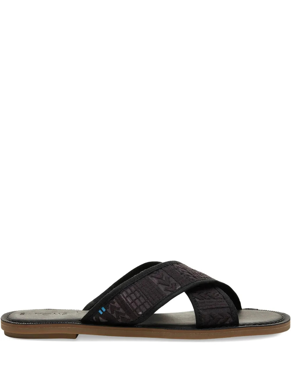 Toms Viv "Black" flat sandals