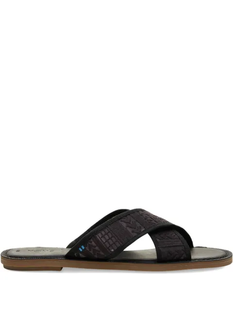 Toms Viv "Black" flat sandals