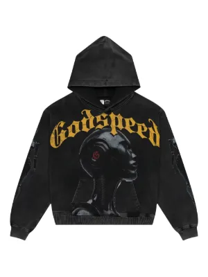 godspeed パーカー l 短丈 正規品 GODSPEED ロゴ パーカー | ブラック | FARFETCH JP