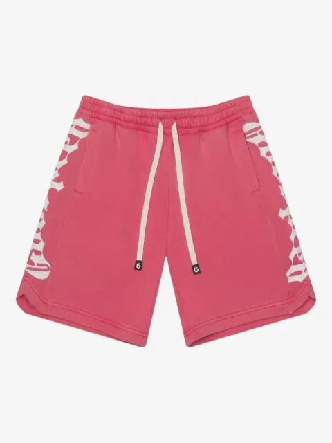 GODSPEED courtside graphic track shorts