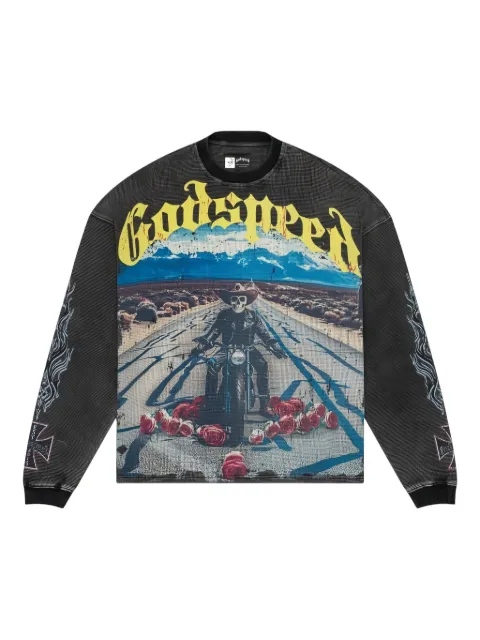 GODSPEED Long Lonely Road long-sleeve T-shirt