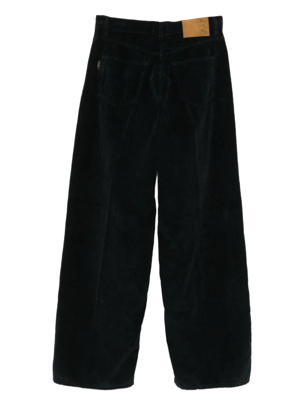 Haikure Ribfluwelen broek - Zwart