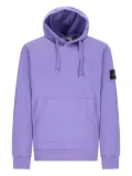 Stone Island patch-pocket hoodie - Purple