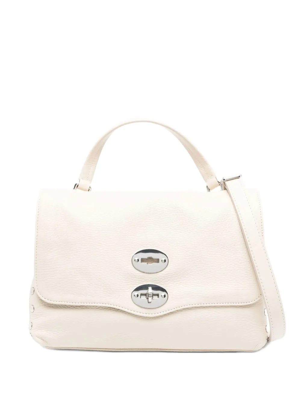 Zanellato Postina Double-clasp Shoulder Bag In Neutral