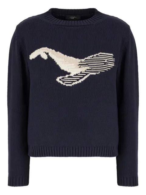 Weekend Max Mara Suéter Nespola com bordado de baleia