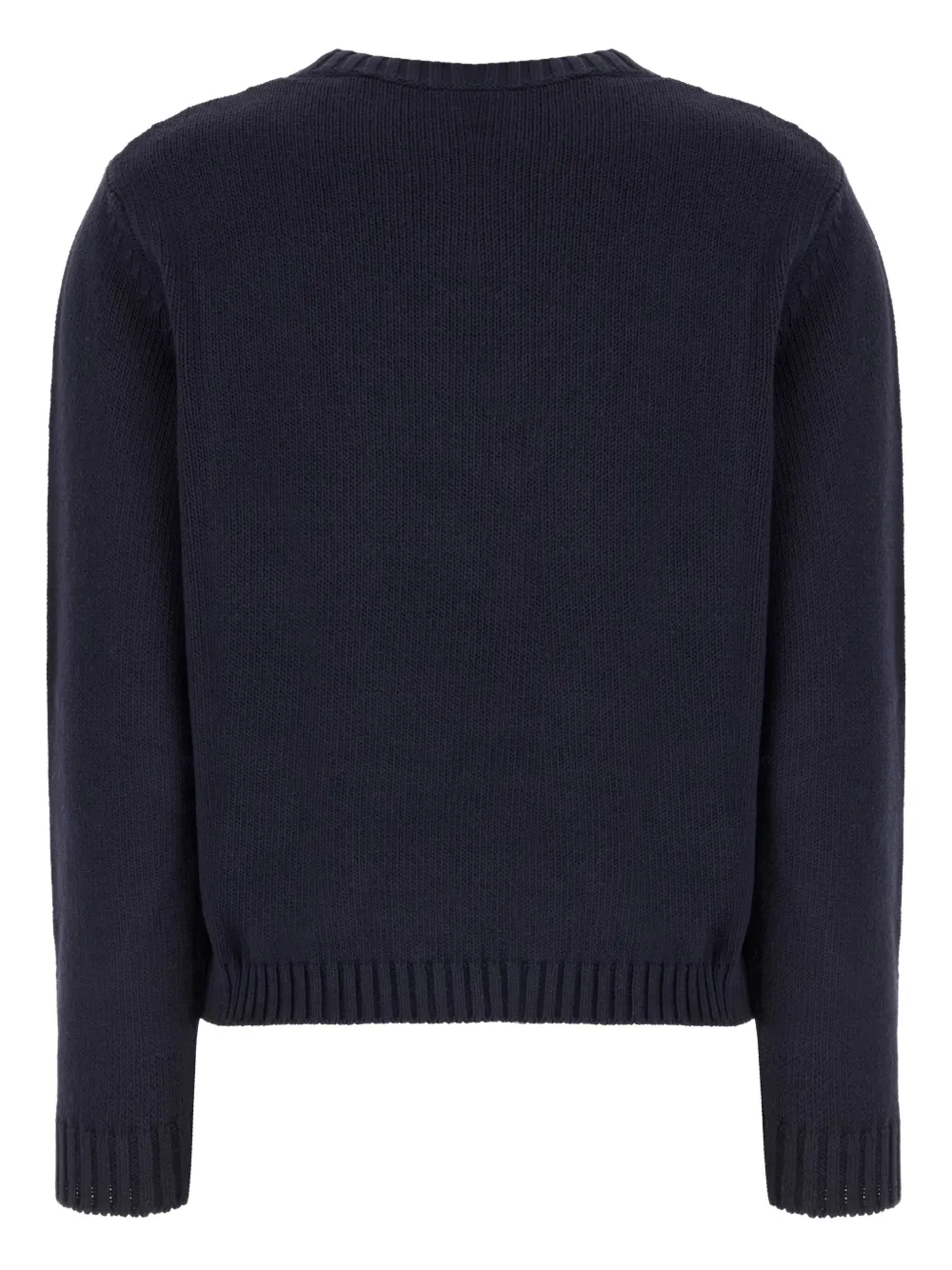 Weekend Max Mara Nespola whale-embroidered crew-neck sweater | Knitted Sweaters | Image 2