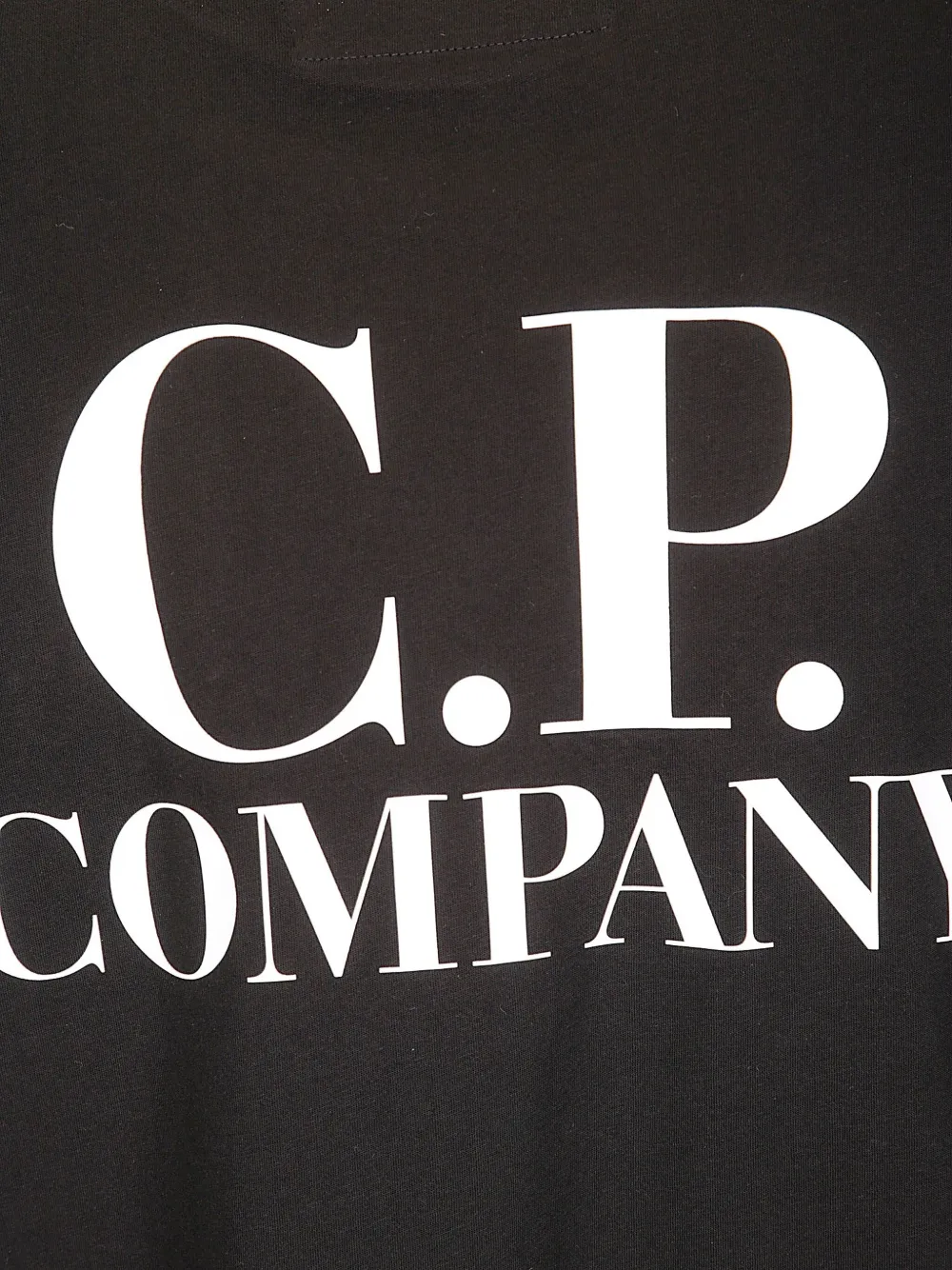 C.P. Company logo-print short-sleeve T-shirt Zwart