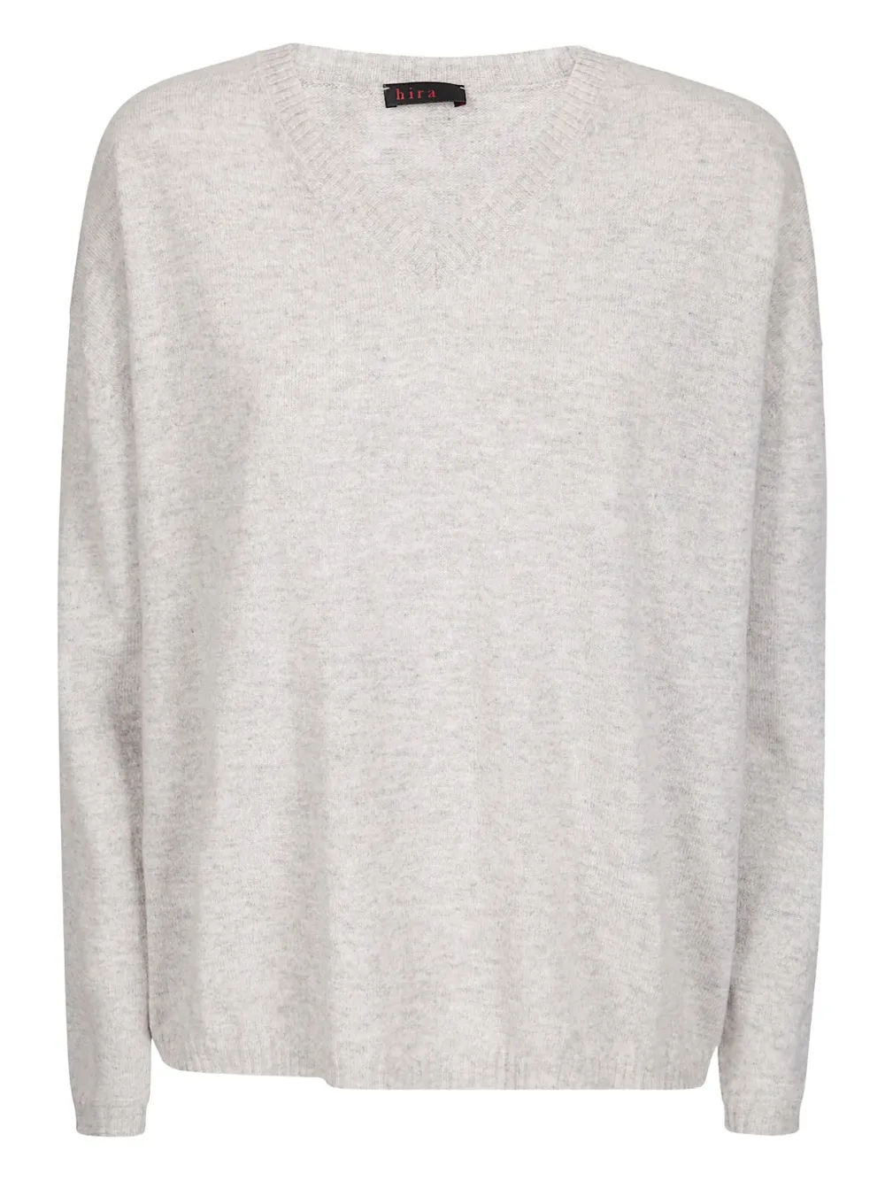 HIRA V-neck sweater | Grey | Image 1