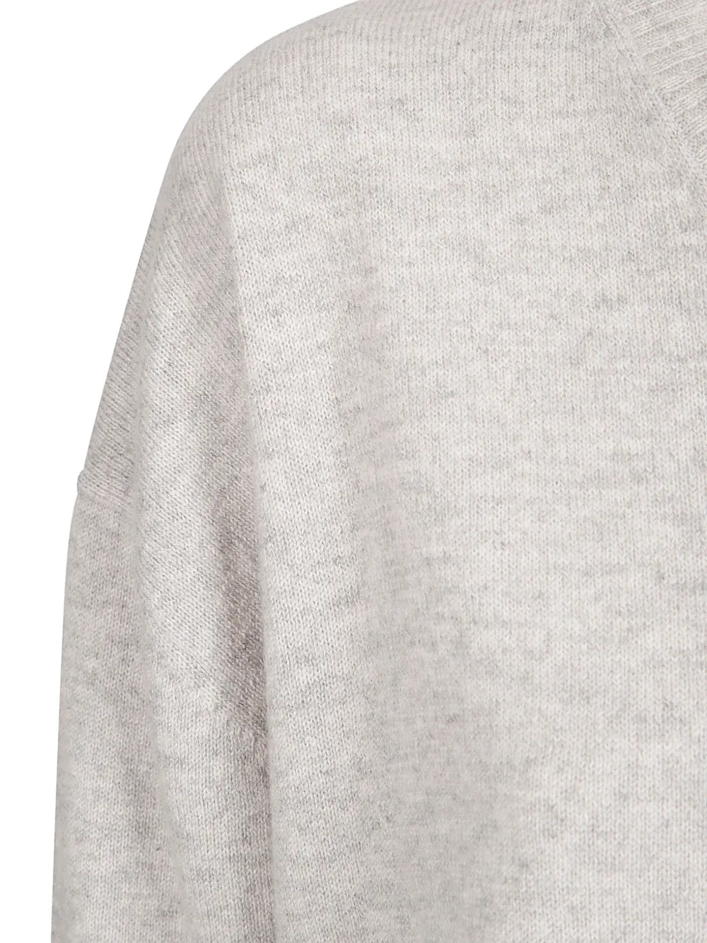 Hira Soft Sweater With V-neck In Gray