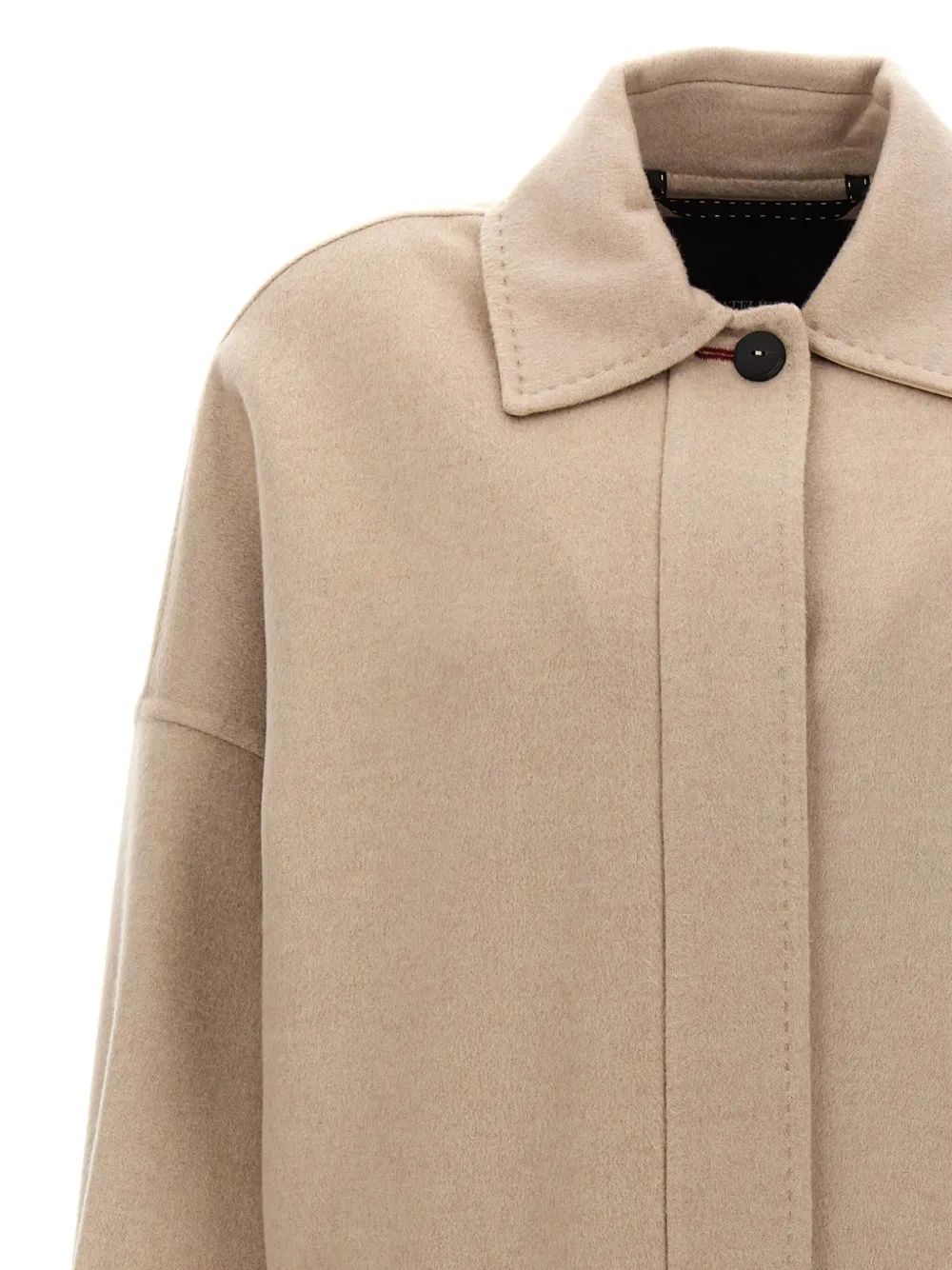 Max Mara cashmere chemise coat Beige