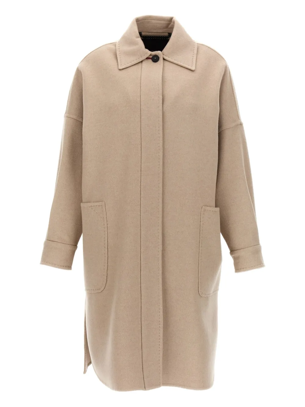 Max Mara cashmere chemise coat Beige