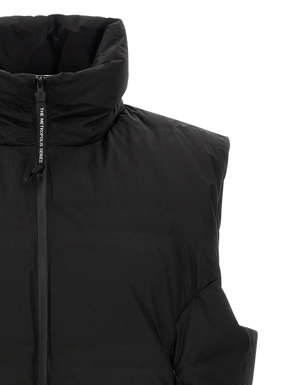 C.P. Company quilted Pertex gilet Zwart