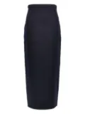 Max Mara patch-pocket midi skirt - Blue