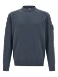 C.P. Company patch-pocket crewneck sweater - Blue