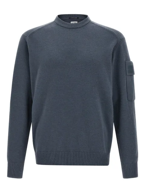 C.P. Company patch-pocket crewneck sweater