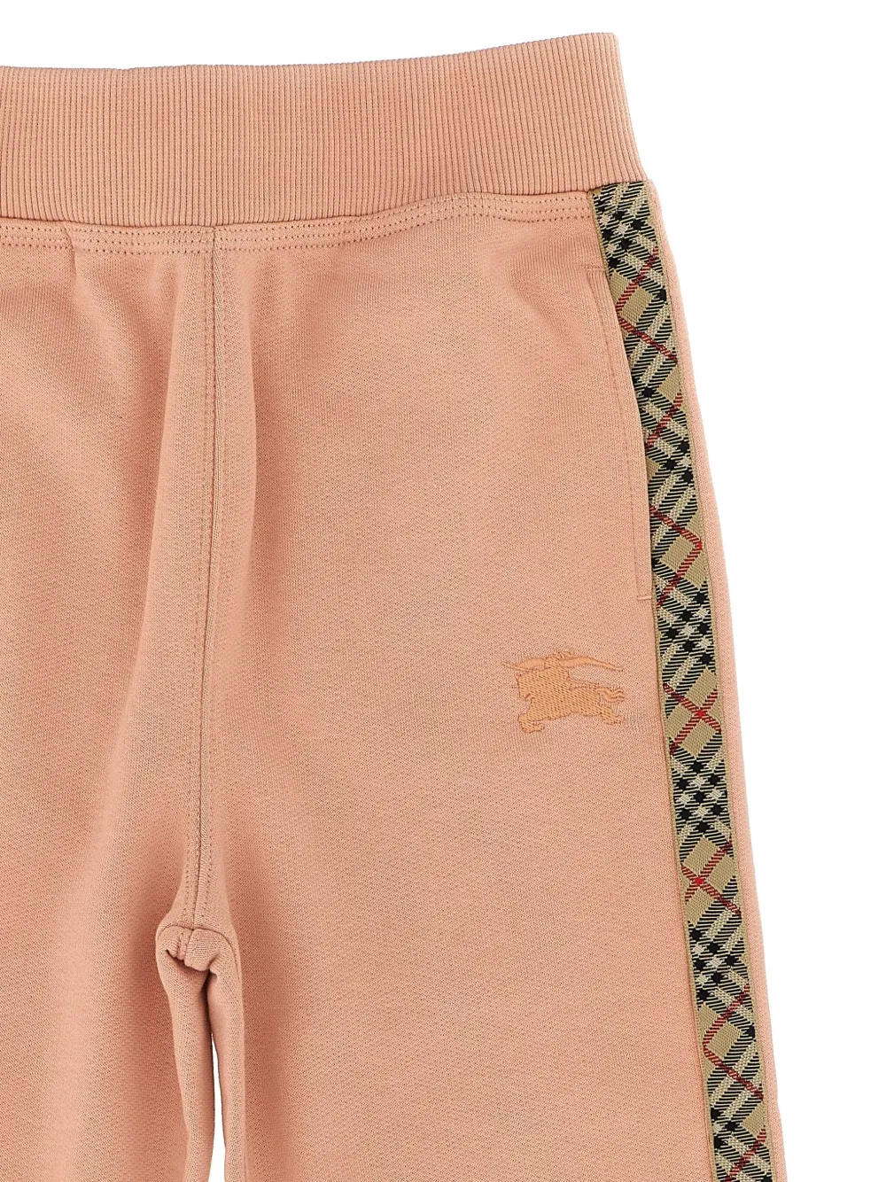 Burberry Kids Jackson geruite broek Roze