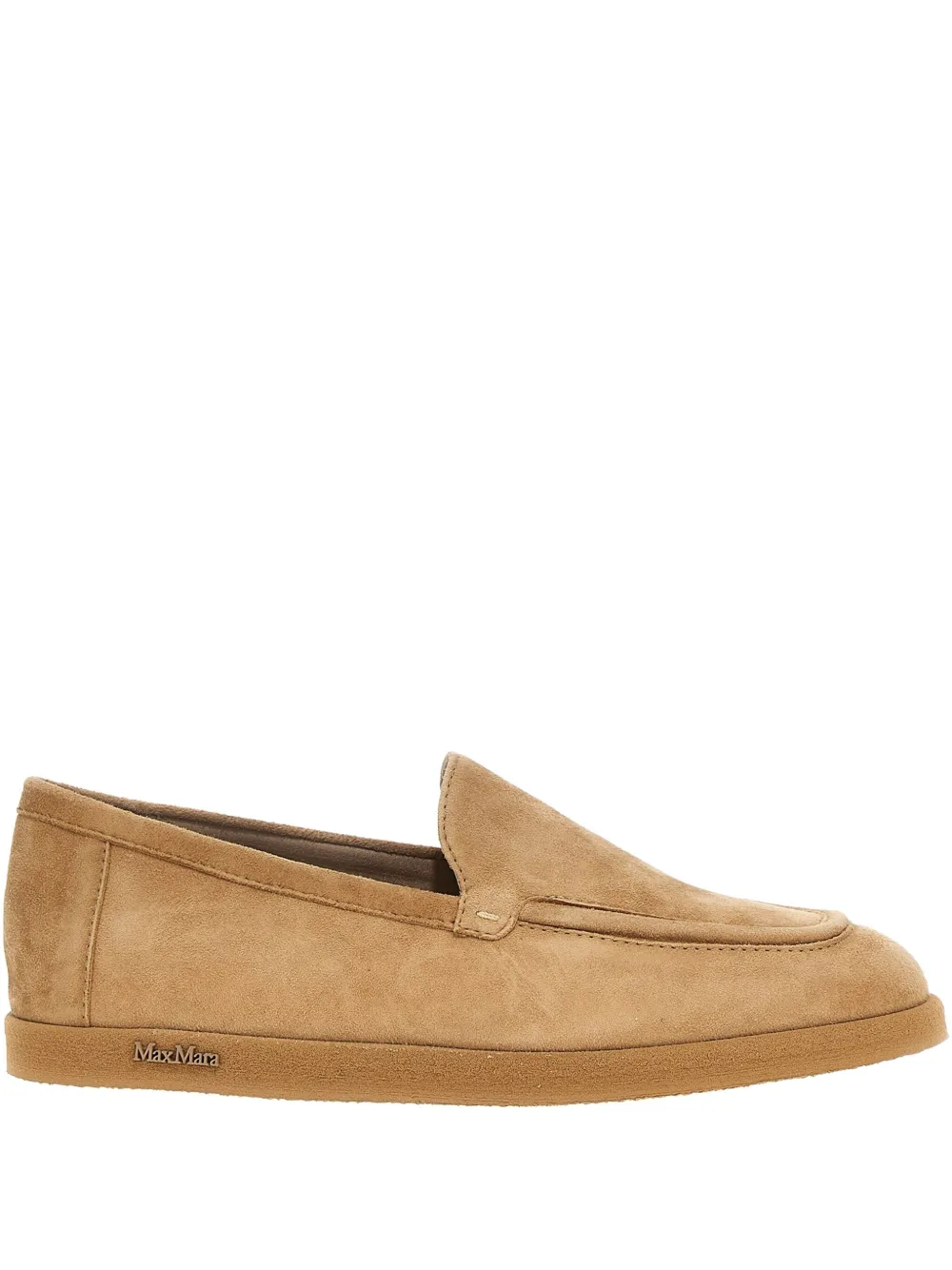 Max Mara suede loafers Neutrals