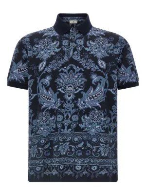【希少3XL】エトロ ETRO ポロシャツ 半袖 ペイズリー ETRO(エトロ) ペイズリー柄ポロ マルチ サイズ XXL｜【公式