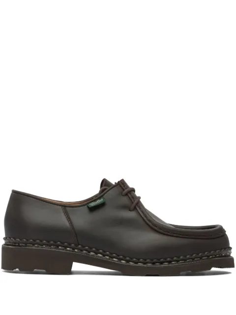 Paraboot mocassins en cuir à lacets