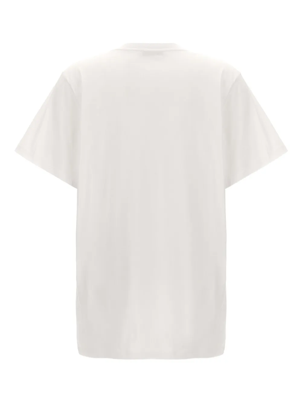 Max Mara embroidered crew-neck T-shirt Wit