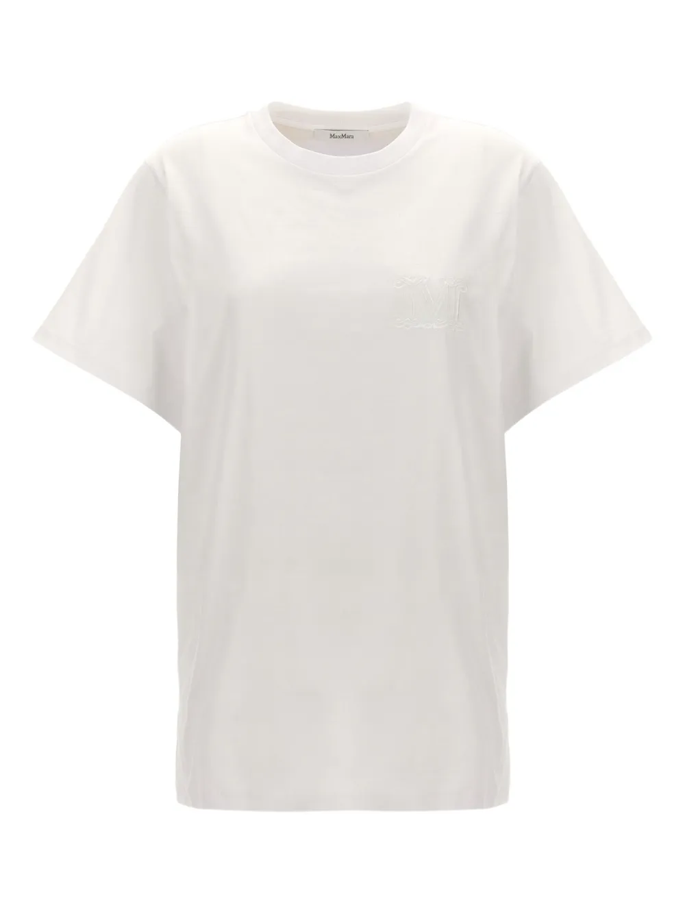 embroidered crew-neck T-shirt