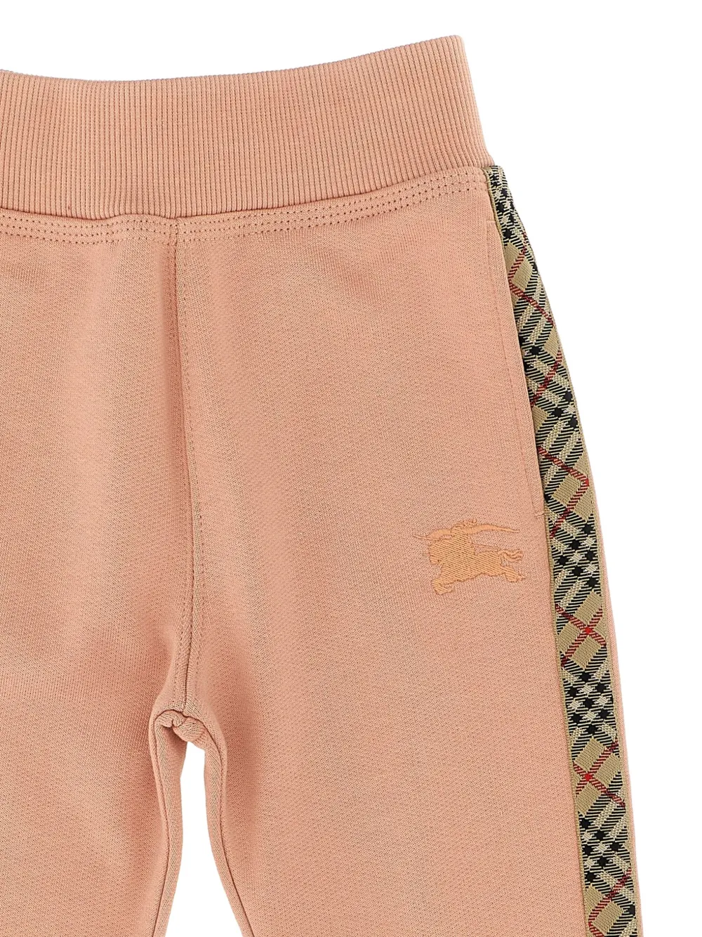 Burberry Kids Jackson geruite broek Roze