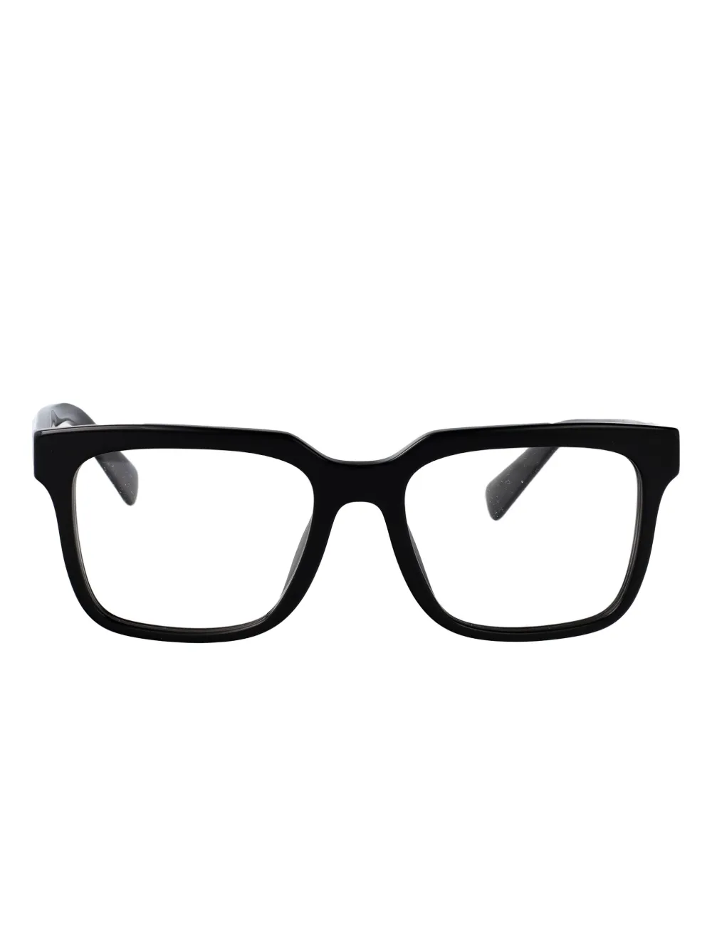 Dolce & Gabbana Eyewear acetate rectangle glasses - Nero