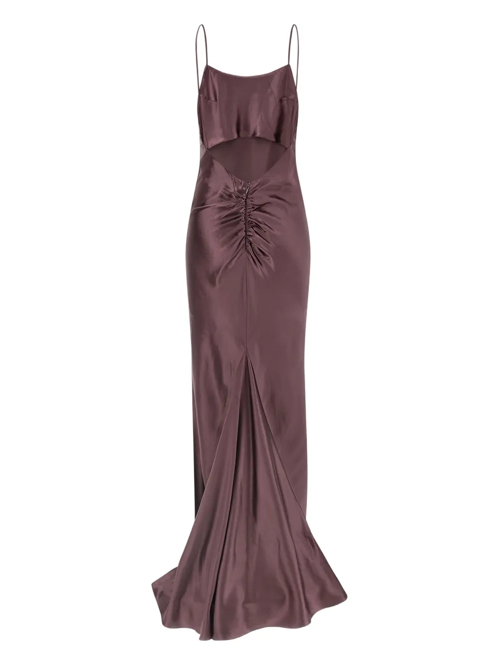 THE ANDAMANE Ninfea evening dress - Bruin