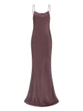 THE ANDAMANE Ninfea evening dress - Brown