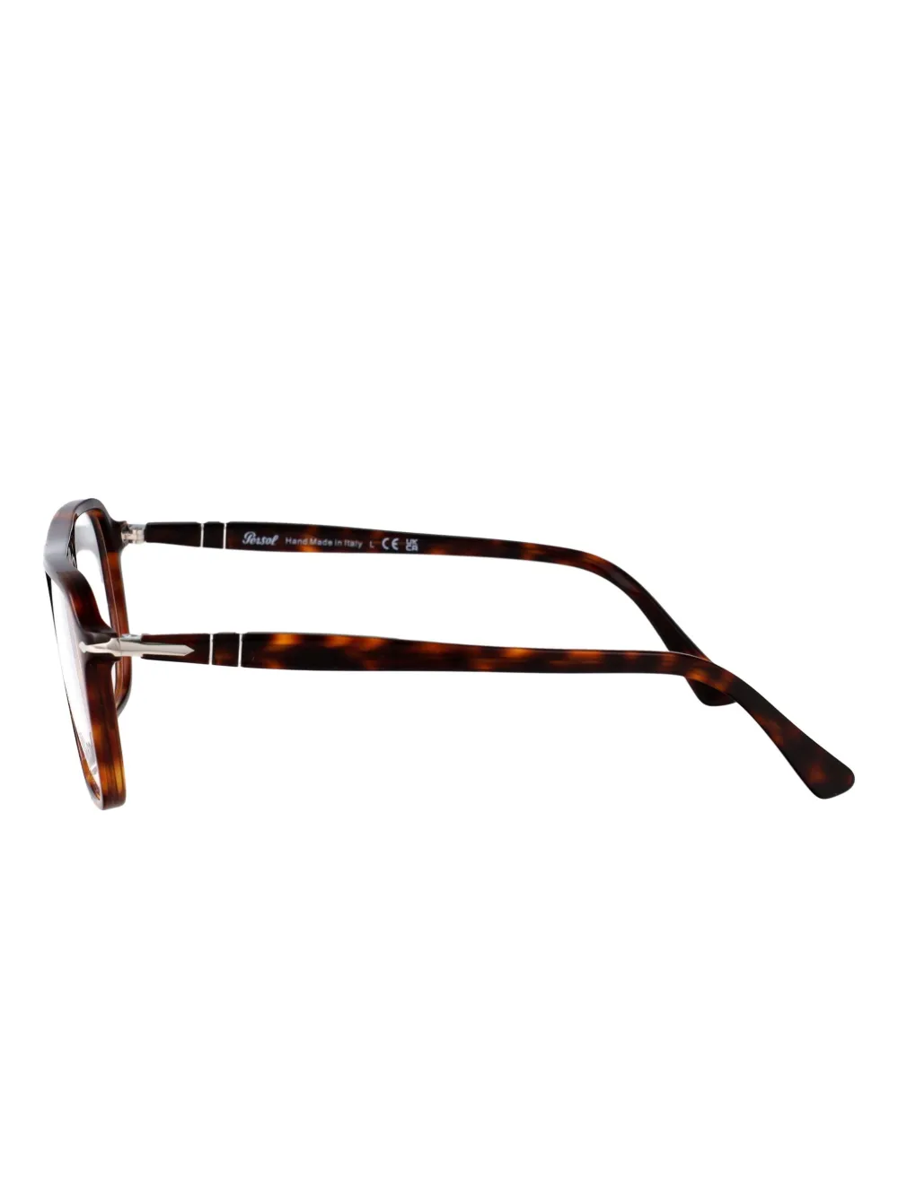 Persol Jacques rectangle glasses Bruin