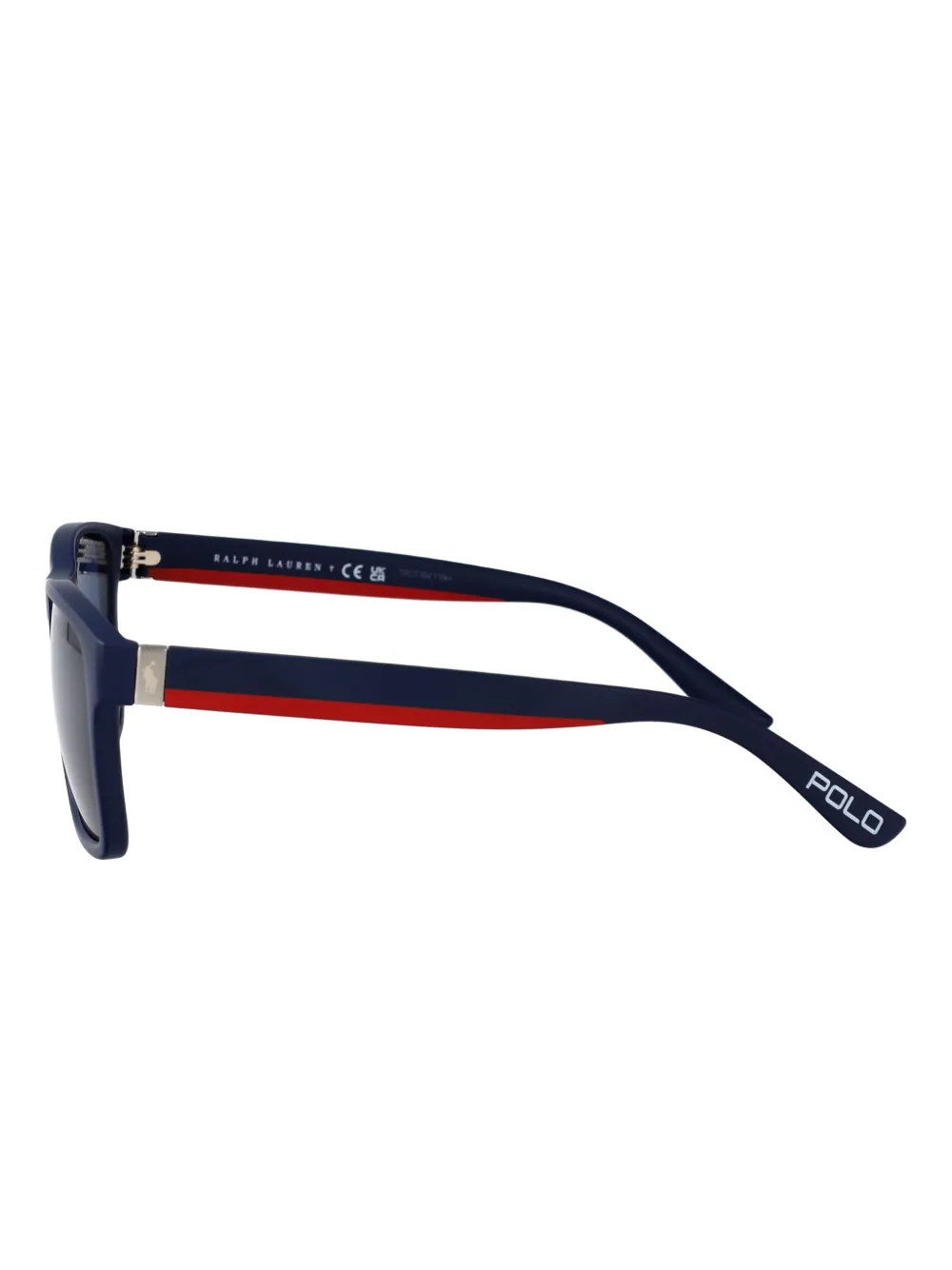 Polo Ralph Lauren Zonnebril met vierkant montuur Blauw